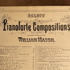 VTG SHEET MUSIC PIANOFORTE COMPOSITION BY WILLIAM MASON Rubinstein, A. — photo 4