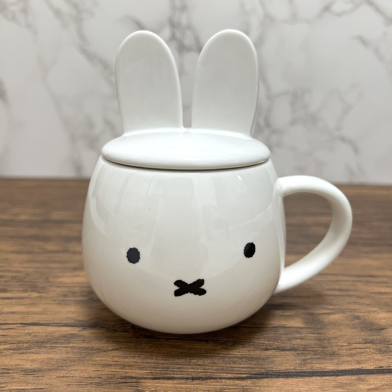 Dick Bruna Miffy Mug Cup & Lid with Ears Coffee Soup Cup | eBay 