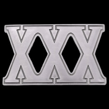 XXX Adult Film Entertainment Star Belt Buckle