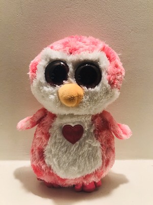 pink penguin beanie boo