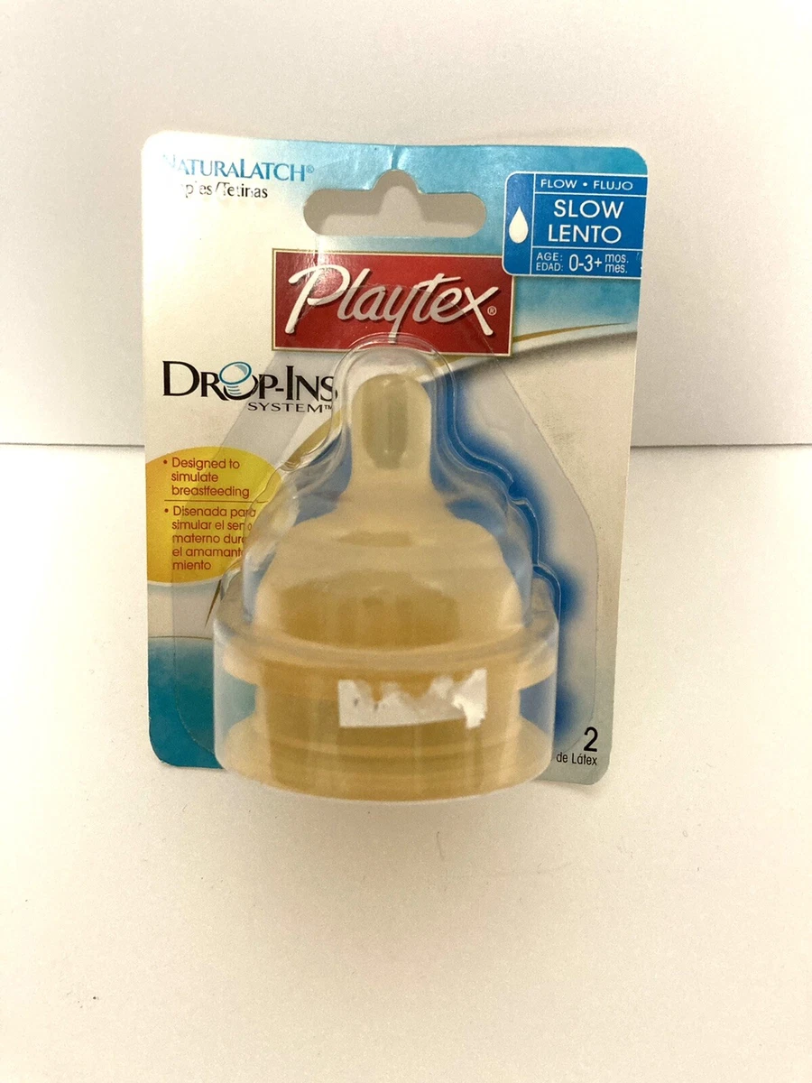 Playtex naturalatch latex store slow flow