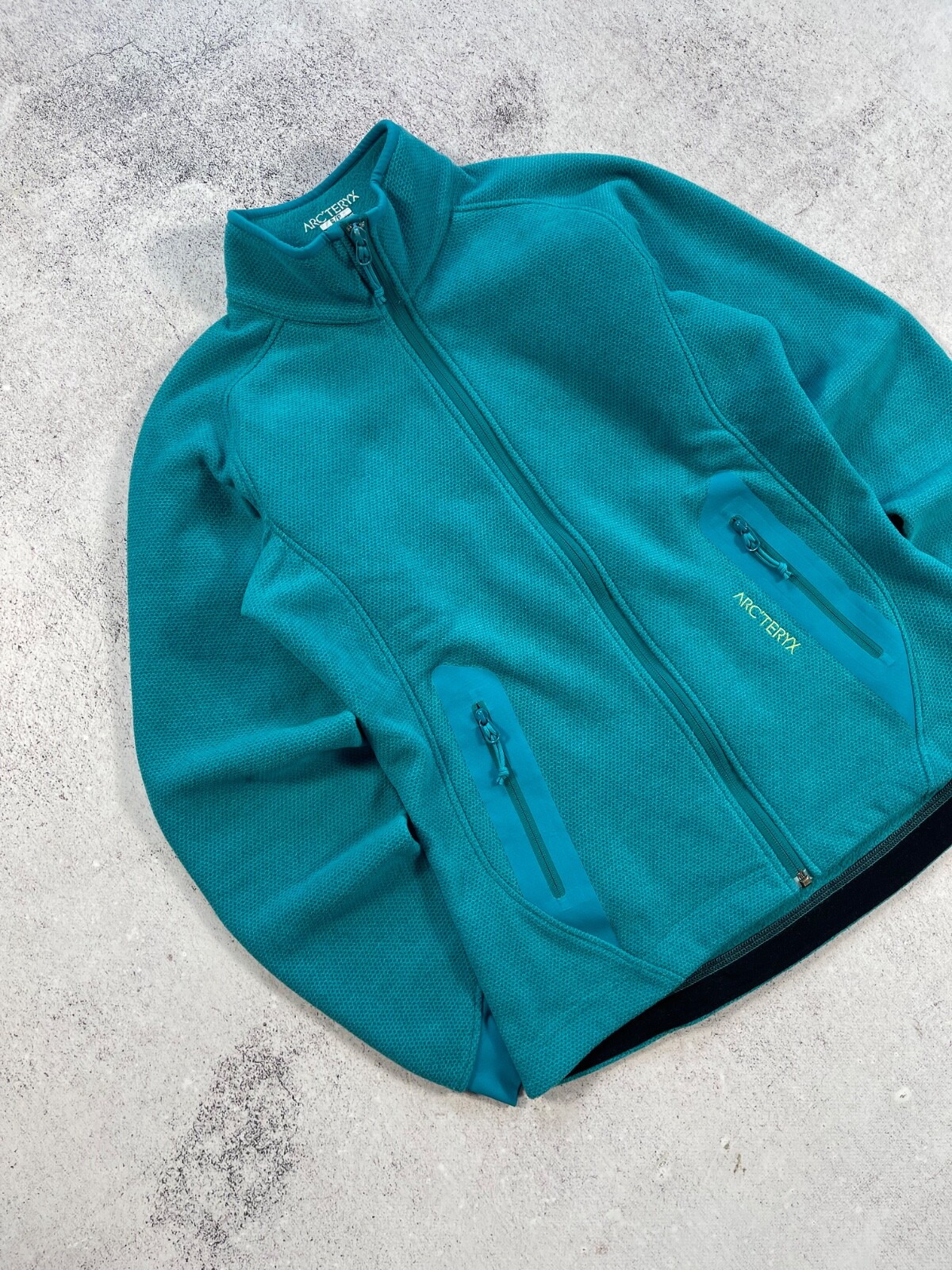 ARC'TERYX Arcteryx Giacca Pile Donna Full Zip Maglia Shell Polartec Taglia S