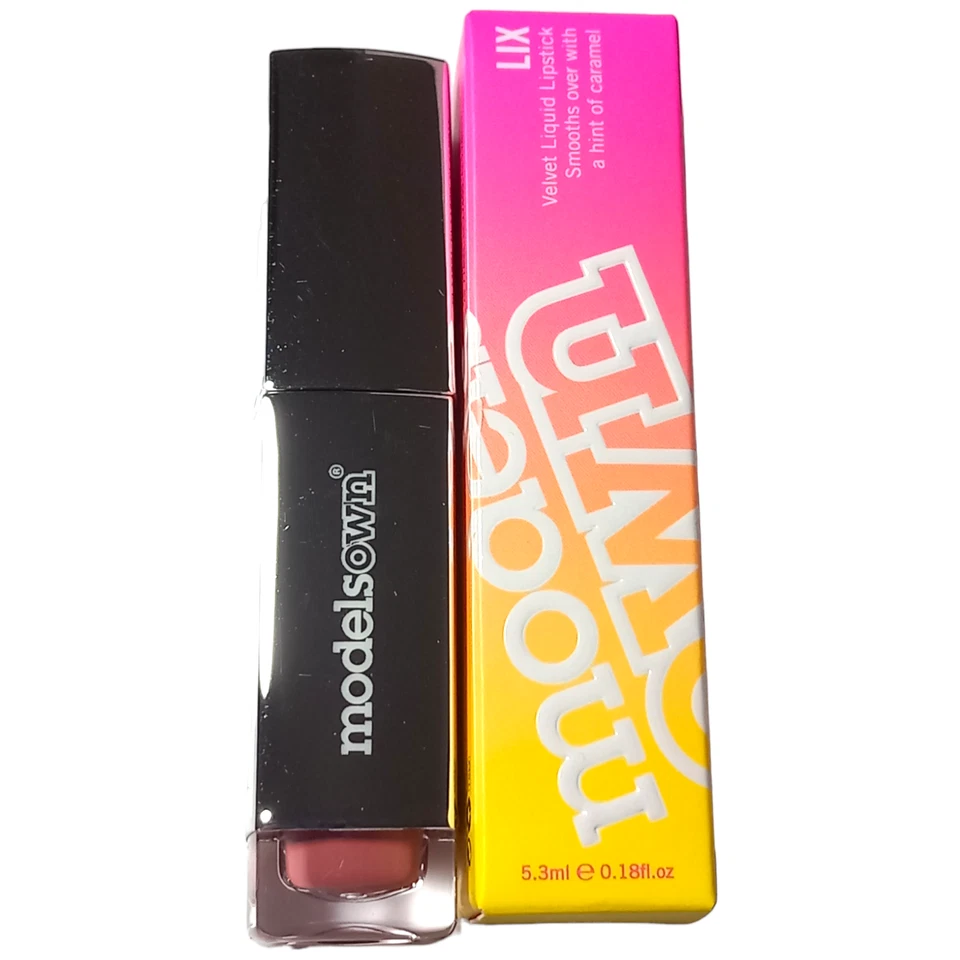 Models Own Liquid Lipstick 07 Salted Caramel Lix Velvet Cosmetic MakeUp - Image 4 of 4