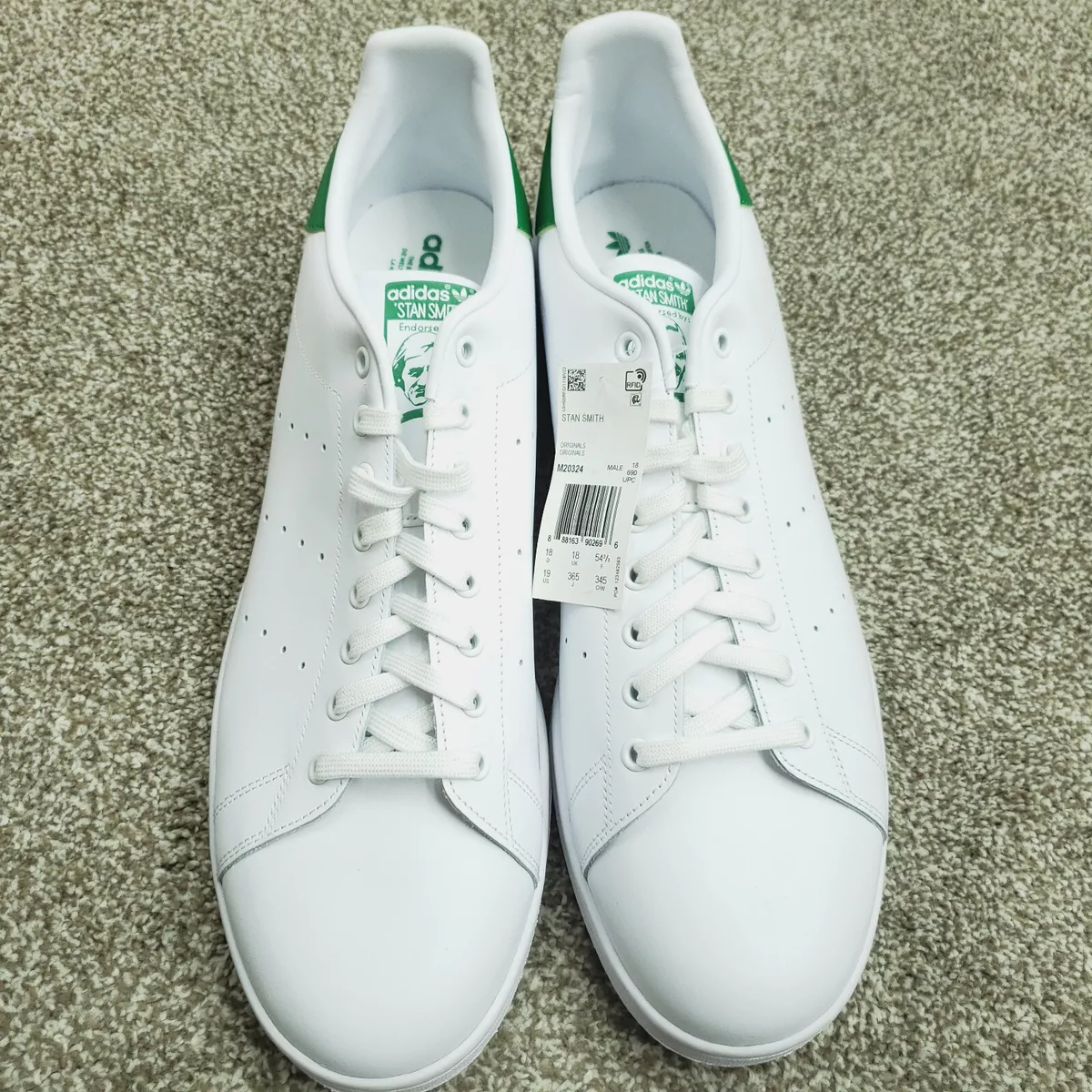 Stan smith shop size 16