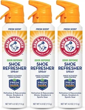 Arm and Hammer Shoe Refresher Spray, Multi-Purpose Odor Remover for All Types of
