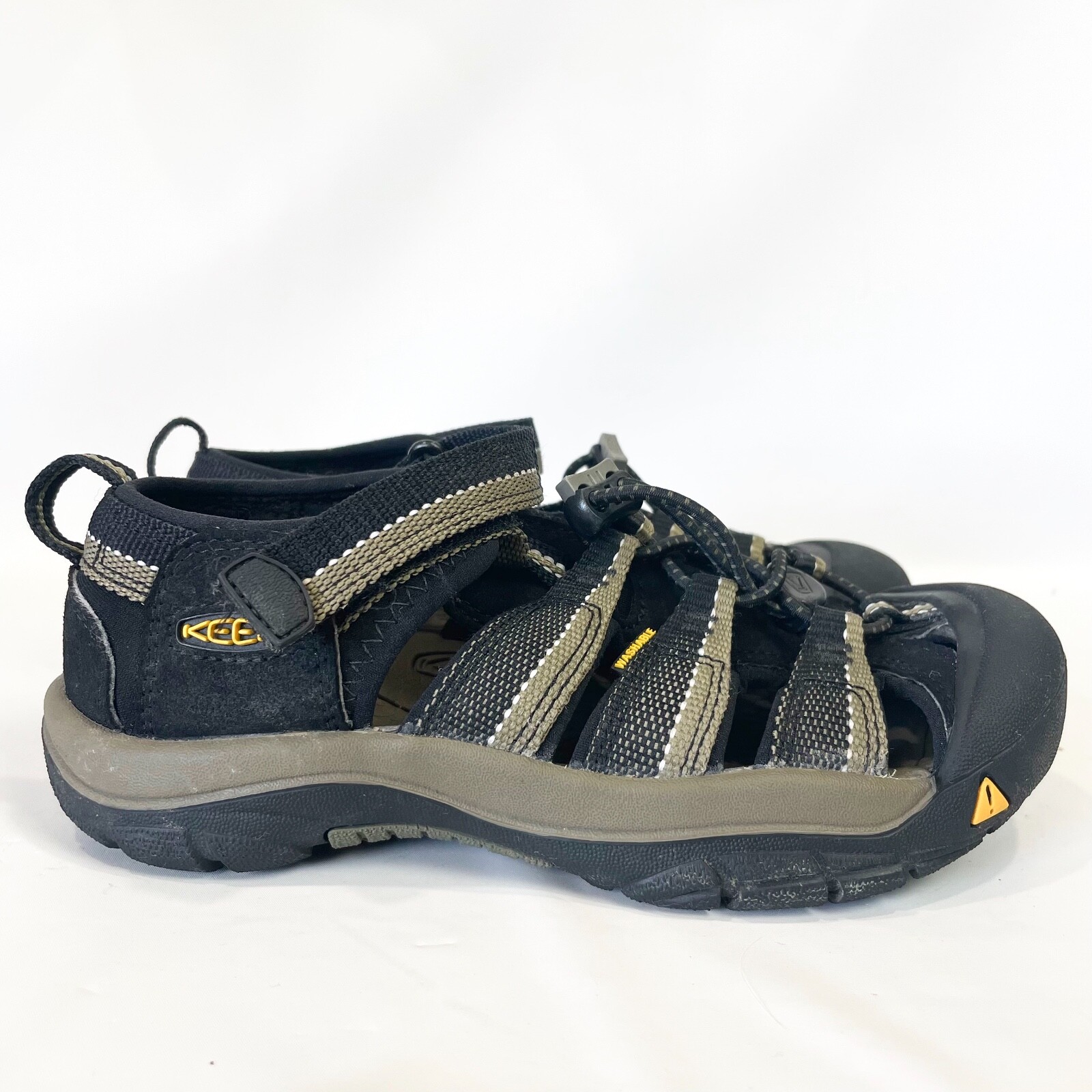 Sandali Keen bambino 2 Newport H2 ragazzo lavabili sportivi nero oliva unisex 34