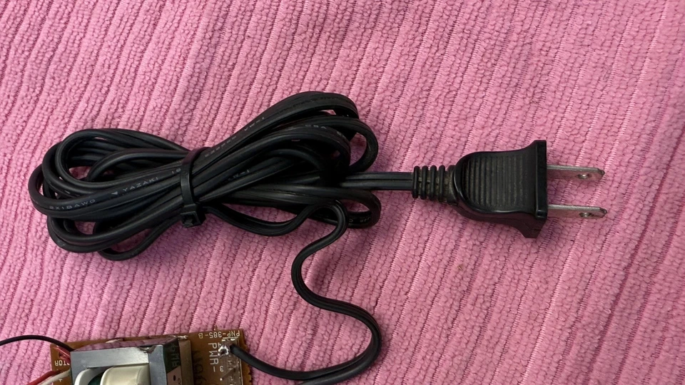 Conjunto de cable de alimentación transformador de CA giratorio serie Pioneer PL-570 y otras Foto 4 de 4