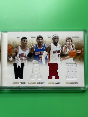 2012-13 Preferred Booklet “Forward” #4 LeBron James Pippen Durant
