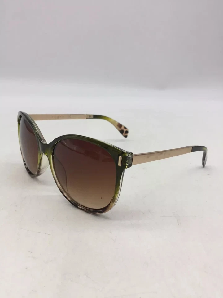 Gafas de sol Tahari TH657 marco oliva y tortuga lentes marrones Foto 2 de 4