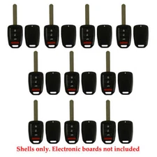Remote Control Head Key Fob Head Shell 4B Compatible with Honda HO01 (10 Pack)