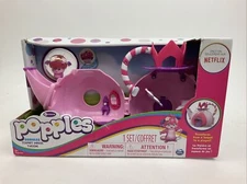 Popples Bubbles Teapot House Playset New In Box