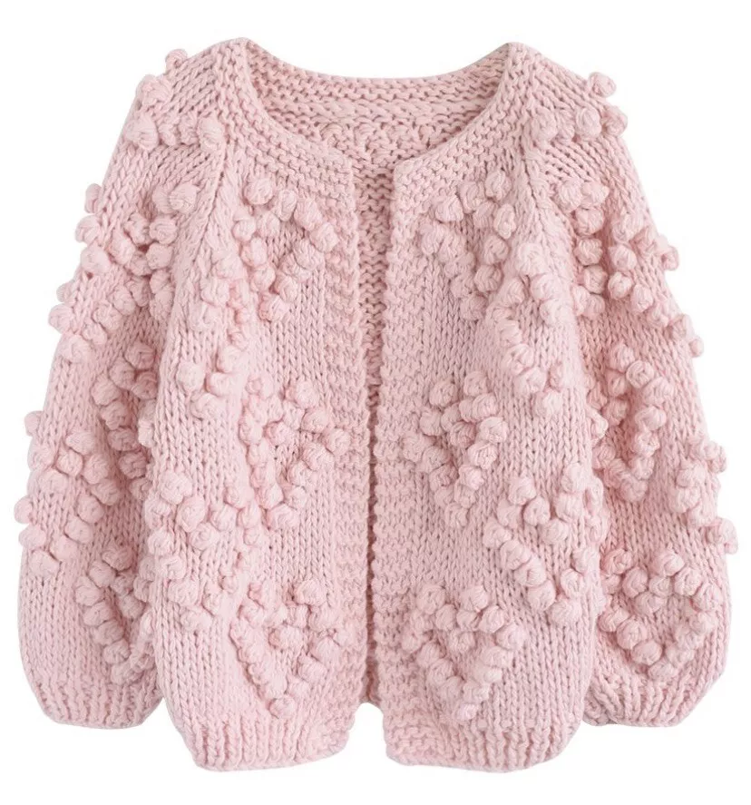 Chicwish heart cheap cardigan