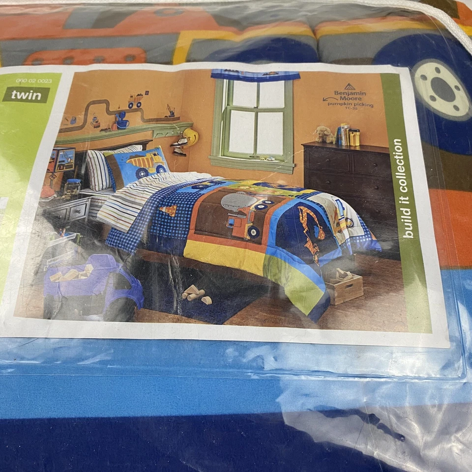 Juego de cama doble Circo Build It Collection 5 piezas ~ edredón, juego de sábanas y farsa Foto 3 de 4