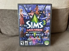 The Sims 3: Late Night - Chinese Big Box Edition PC NEW SEALED