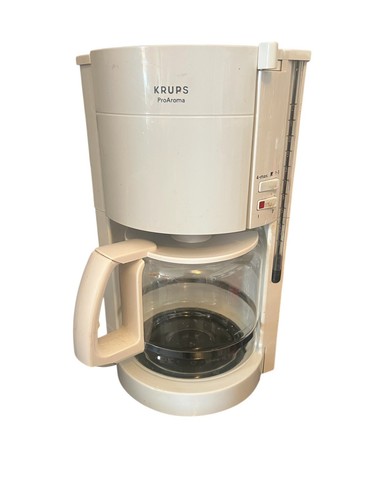Krups ProAroma Type 452 White 12-Cup Coffee Maker Machine