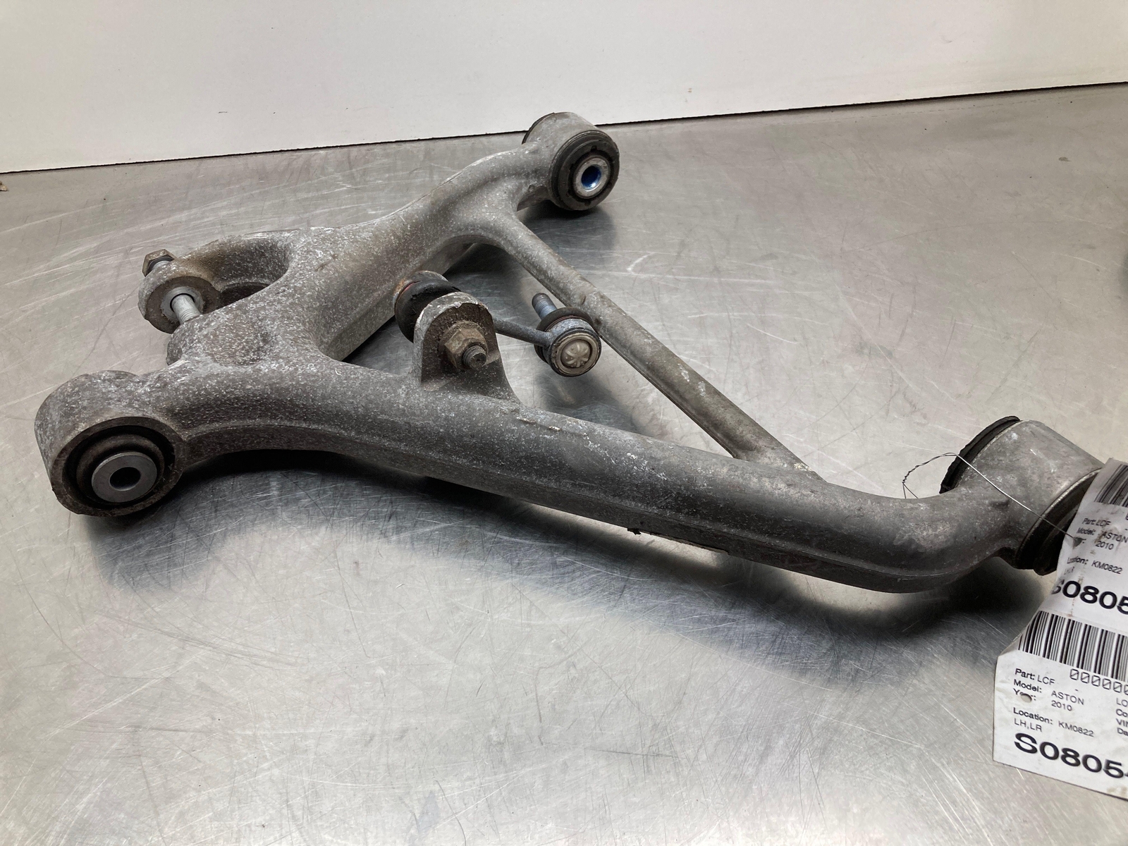 2010 Aston Martin Rapide OEM Rear Left Hand Drivers Side Lower Control Arm 39K