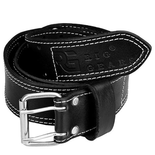 Rig Gear 2 inch leather tool belt adjustable Carpenter Electrician leather belt - Picture 8 of 8