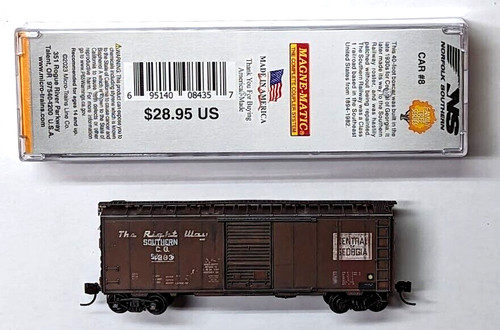 MTL Micro-Trains 02044377 Southern x COG 992376 40 ft vagón de carga FW clima de fábrica | Zustand: New