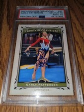 2013 Goodwin Champions Carly Patterson #87 Olympic Autograph PSA 10 Card/Auto