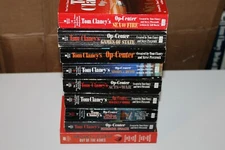 TOM CLANCY 9 BOOKS OP-CENTER WAR OF EAGLES MIRROR IMAGE ACTS OF WAR SEA OF FIRE