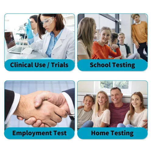5-Panel Urine Drug Test Kit, 5 Pack, AMP,COC,THC,MET,MOR), Rapid Results w/ Cups - Picture 4 of 7