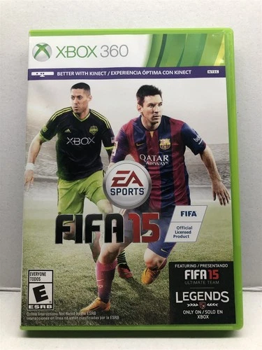FIFA 15 (Microsoft Xbox 360, 2014) Complete Tested Working - Free Ship