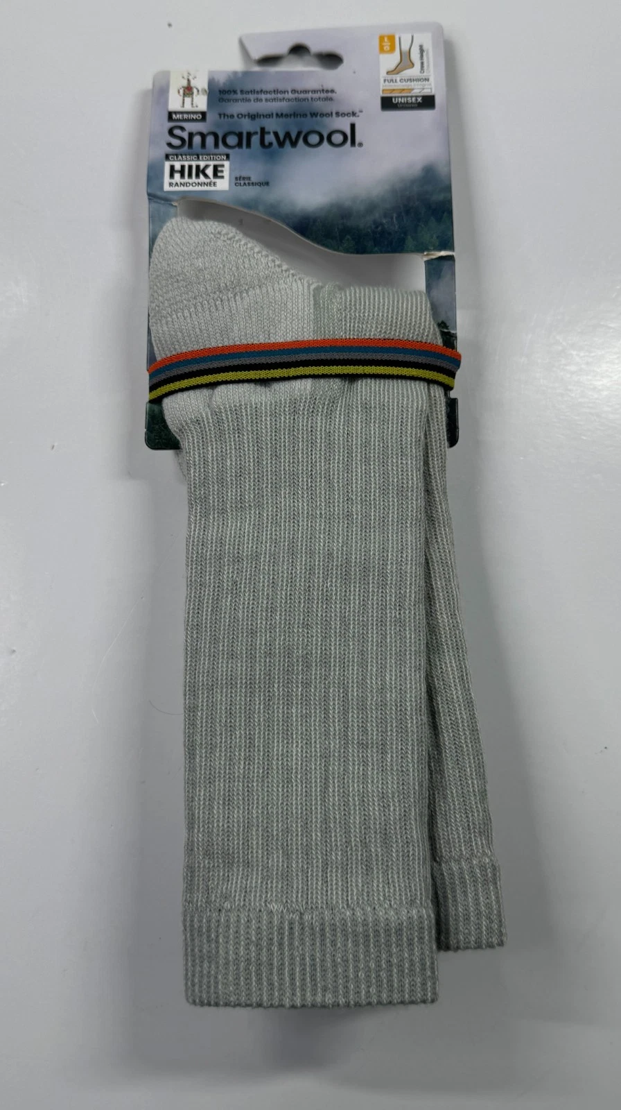 Smartwool Classic Hike Socks Merino Wool Unisex Size Large New