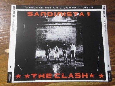THE CLASH 2CD: SANDINISTA! (EUROPE; Columbia   463364 2)