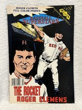 Roger Clemens Revolutionary Comics Baseball Superstars Comic Book Boston Red Sox