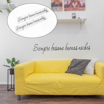  2 Pcs Entfernbare Wandaufkleber Fräulein Büro Zarter Einfaches Wandtattoo