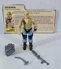 S-643 VINTAGE 1980'S HASBRO GI JOE BUZZER - COMPLETE WITH FILE CARD