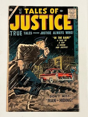 Tales of Justice #62/Silver Age Atlas Crime Comic Book/VG-