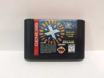 Revolution X (Sega Genesis) Authentic Cartridge, tested.