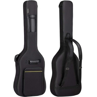 CAHAYA Bass Guitar Bag Gig Bag 0.3in Padding Black Padded Backpack Soft Electric