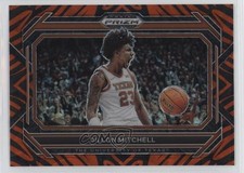 2023 Prizm Draft Picks Choice Tiger Stripes Variations Dillon Mitchell #35 14t3