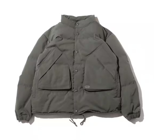 Snow Peak TAKIBI Down Jacket (JK-22AU103) Aramid Fire-Resistant 700FP KHAKI XL