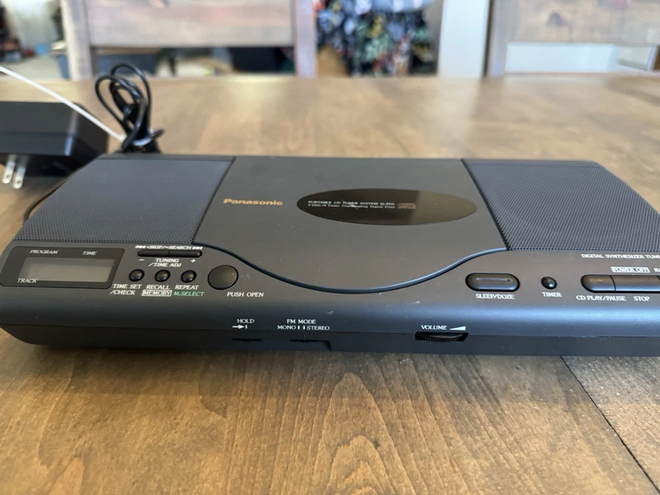 Sistema Sintonizador CD Portátil Panasonic Modelo SL-PH1 - ¡probado y funciona! Usado en excelente estado Foto 2 de 4