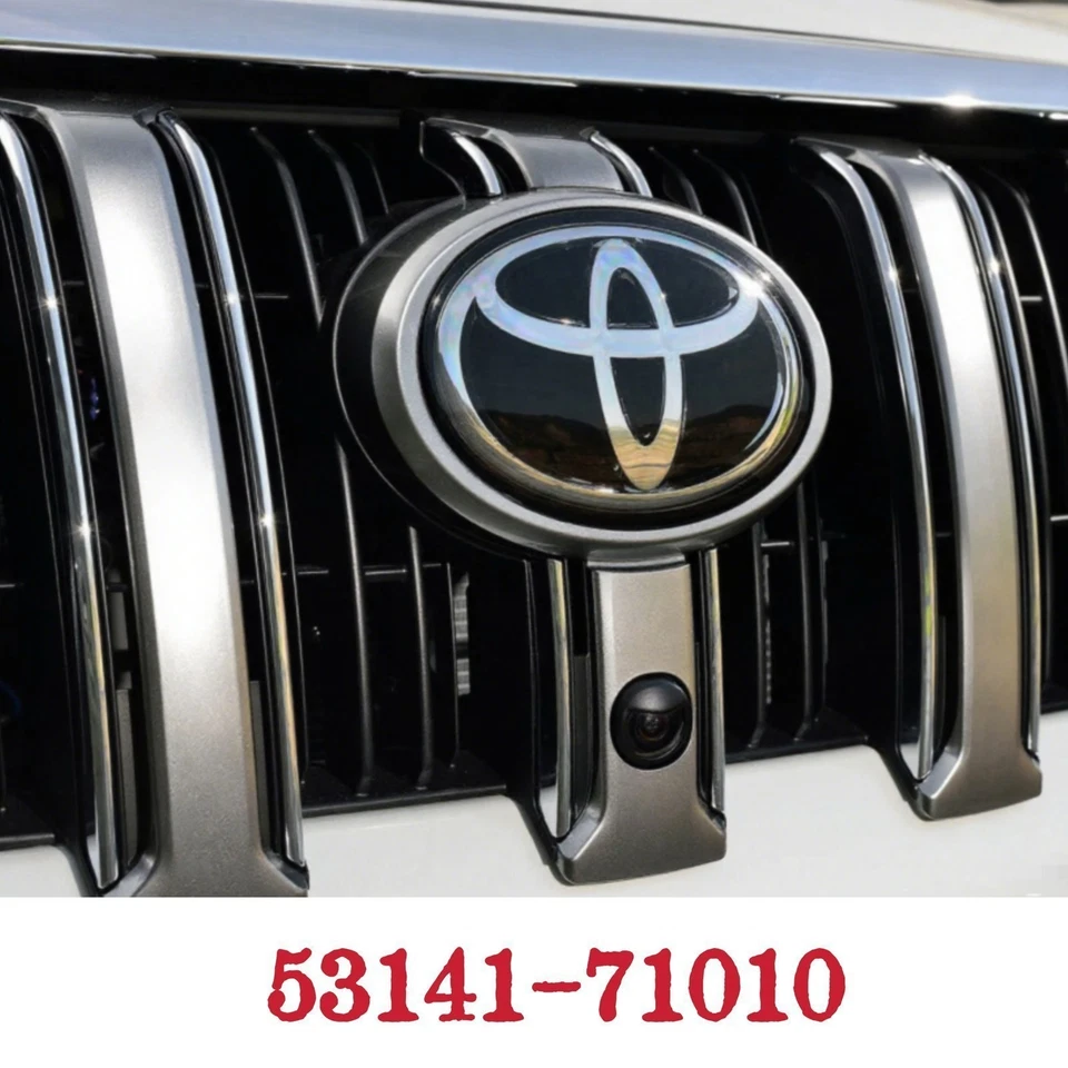 ⭕For Toyota Tacoma Tundra Land Cruiser 2016 2017-2019 Front Grill Radar Emblem Foto 3 de 4