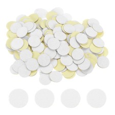 240pcs Round Adhesive Felt 20mm 3/4" Craft Stickers Non-Woven Fabric White