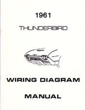1961 Ford Thunderbird Wiring Diagrams Manual