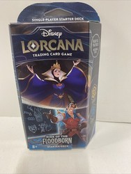 Disney Lorcana: Rise of the Floodborn Starter Deck - Amber & Sapphire