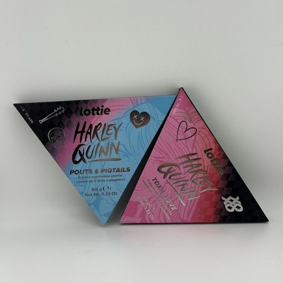 Set of 2 Lottie London Mad Love Eyeshadow Palettes Toxic Love & Pouts