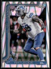 2025 Topps Chrome #383 Tate Ratledge Ray Wave Refractor