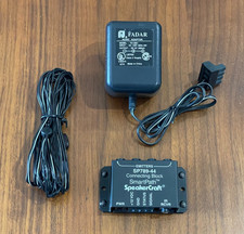 SpeakerCraft SP789-44 SmartPath 6-Zone Connecting Block + Power & Emitter Cable