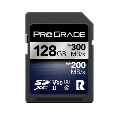 ProGrade Digital SDXC UHS-II V90 300R Iridium Memory Card (128GB)