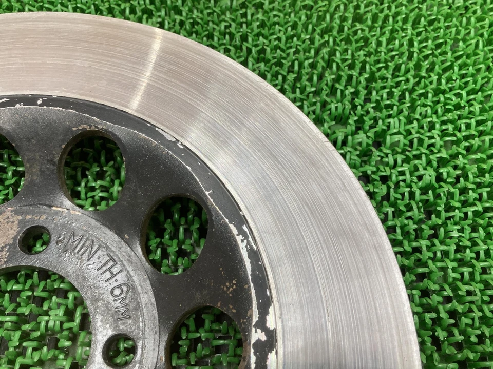 Disco de freno trasero Kawasaki Z650, pieza original de motocicleta, KZ650B Zapper Disc R... Foto 3 de 4