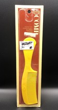 Vtg 1975 Goody Purse Size Unbreakable Super Comb Yellow New Sealed USA 449/2