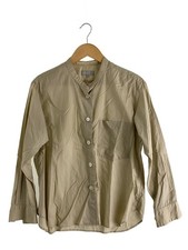 Womens Margaret Howell MARGARET HOWELL Band Collar Shirt 1 Cotton BEG 578 315301