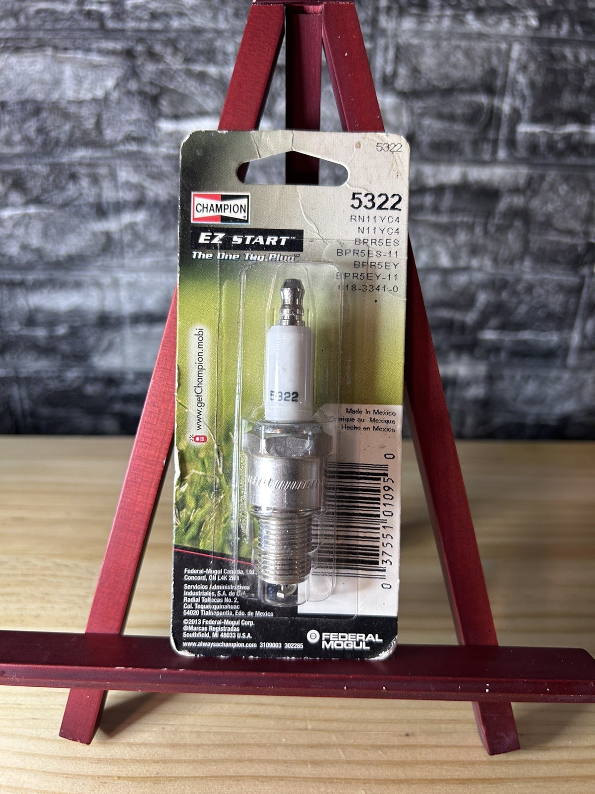 Champion 5322 RN11YC4 EZ Start Small Engine Spark Plug,