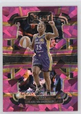 2024 Panini Select WNBA Concourse Pink Ice Prizm Aari McDonald #91 fm0